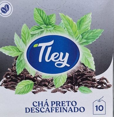 Tley chá preto descafeinado