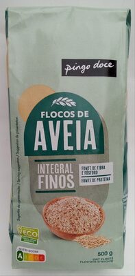 Flocos de aveia integral finos