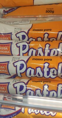 massa para PASTEL 500g MASSA DA FEIRA