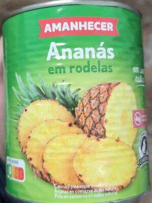 Ananás em Rodelas
