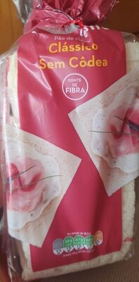 Pão de Forma Clássico Sem Côdea