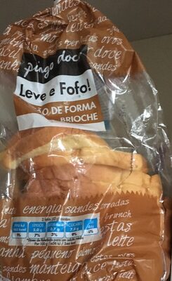 Pão de Forma Brioche
