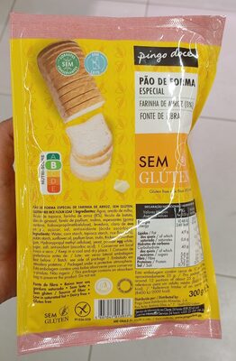 Pão de Forma Especial Sem Glúten