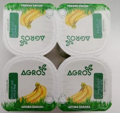 Iogurte aroma banana