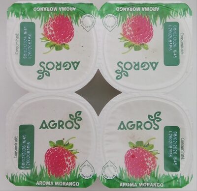 Iogurte aroma morango