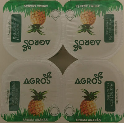 Iogurte com Sabor a Ananás