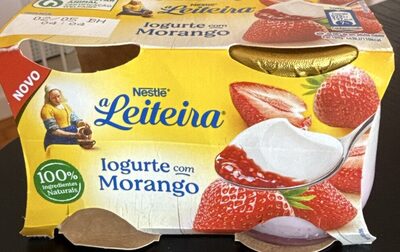 Iogurte com Morango