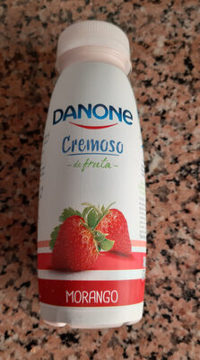 Iogurte cremoso de morango