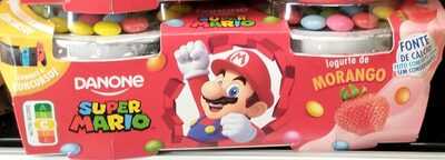 Iogurte de Morango Super Mario