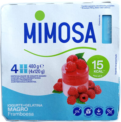 Iogurte + Gelatina Magro Framboesa