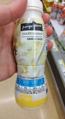 Iogurte liquido. Baunilha pd
