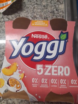 Iogurte liquido sabor pêssego e maracujá