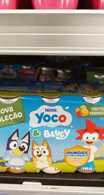 Iogurte Yoco frutas variadas