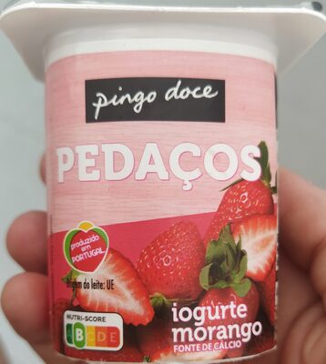 Iogurte Morango Pedaços