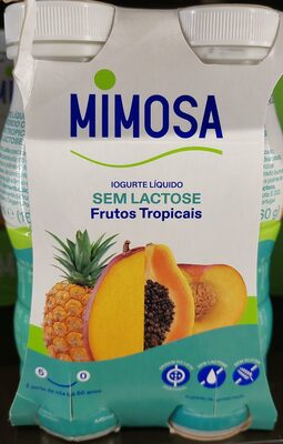 Iogurte Líquido sem Lactose Frutos Tropicais