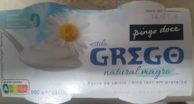 Iogurte Grego Magro Natural