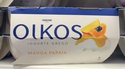 Iogurte Grego Manga Papaia