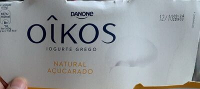 Iogurte Grego Natural Açucarado