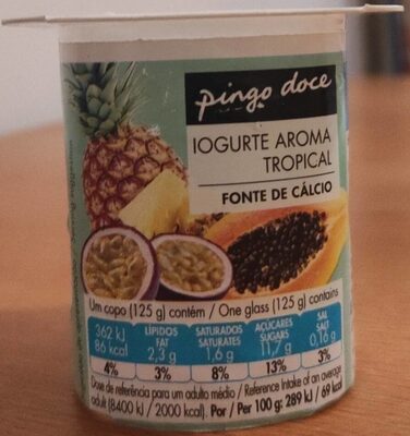 Iogurte Aroma Tropical