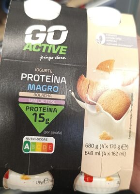 Iogurte Proteína Magro Bolacha Sem Lactose