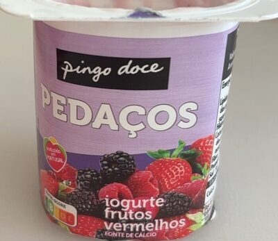 Iogurte Frutos Vermelhos Pedaços