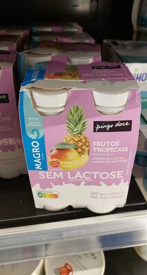 Iogurte sem lactose magro