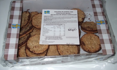 Bolachas de Aveia e Chocolate Schwedengebäck