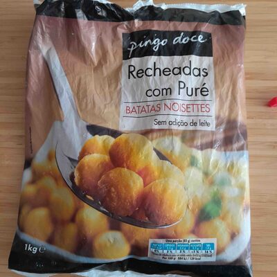 Bolas de puré de batata