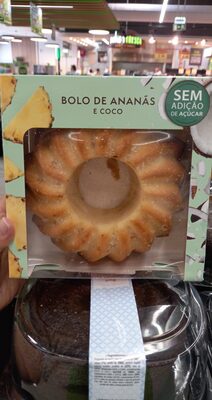 Bolo Ananás e Coco S/Açucar