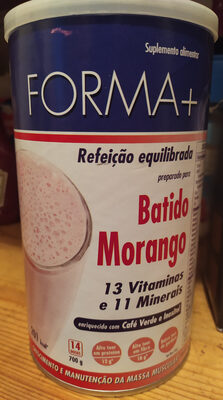 Forma+ preparado para Batido Morango