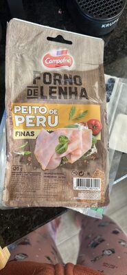 Forno de Lenha Peito de Peru Fatias Finas