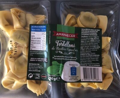 Tortelloni de Ricotta e Espinafres