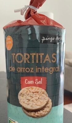 Tortitas de arroz integral Com Sal