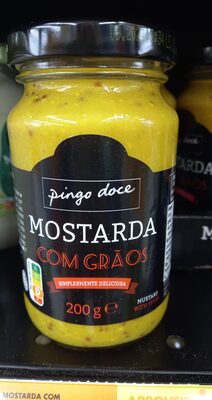Mostarda C/Grãos PD Vidro 200g