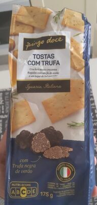 Tostas com trufa