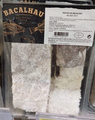 Postas de Bacalhau Salgado Seco