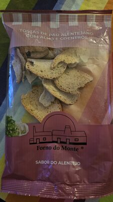 Tostas De Pão Alentejano Com Alho E Coentros