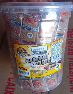 Foundant de Leite com Chocolate
