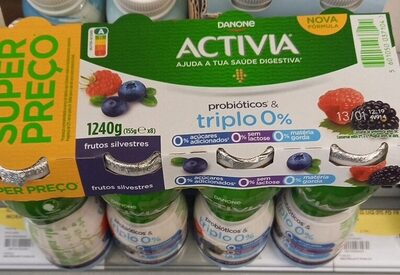 probióticos & triplo 0% frutos silvestres