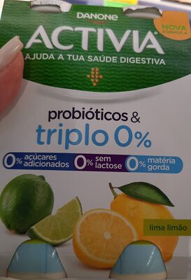 probióticos & triplo 0% lima limão
