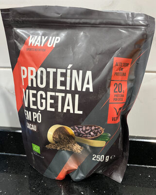 proteína vegetal em pó cacau