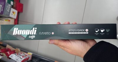 Cápsulas Café Buondi Ristretto