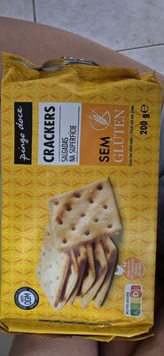 Crackers sem gluten