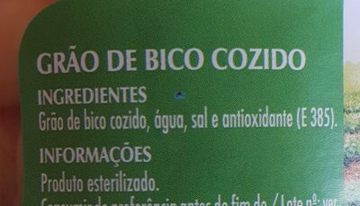 Grao-de-bico Frasco