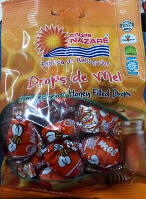 rebuçados drops de mel