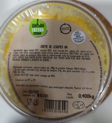 Creme de Legumes Un