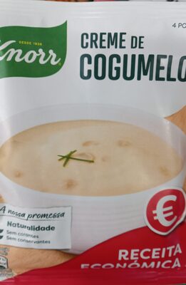 Creme de Cogumelos Receita Económica