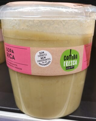 Creme de Ervilhas com Presunto