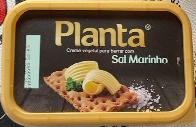 Creme vegetal para barrar com Sal Marinho