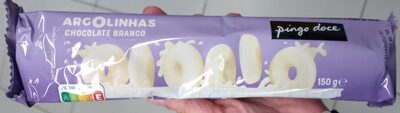 Argolinhas Chocolate Branco